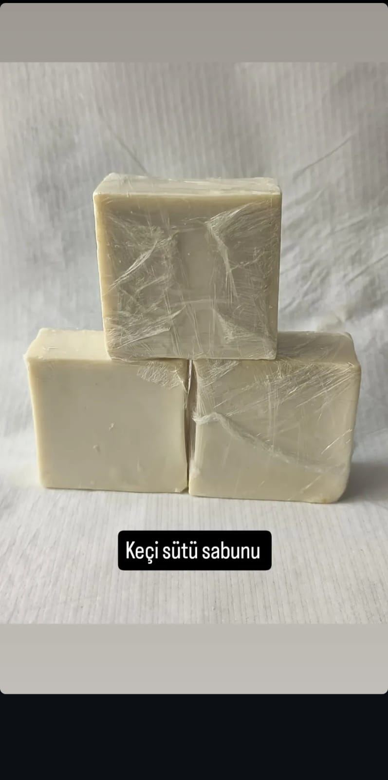 Keçi sütü sabunu